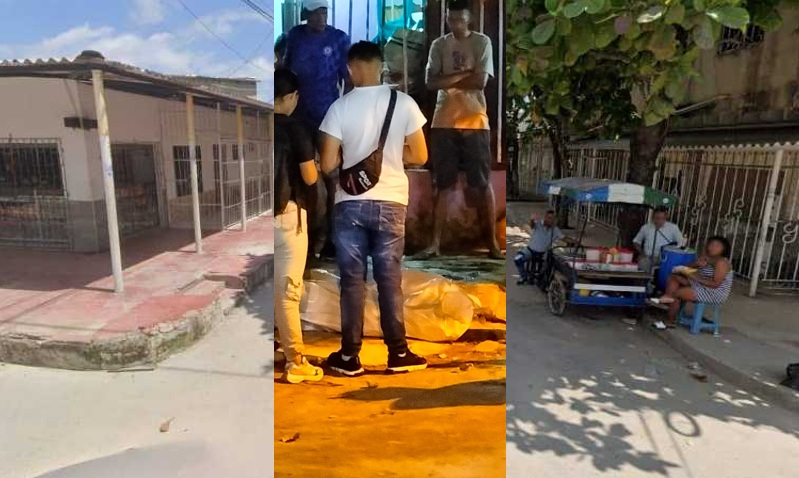 Mujer asesinada frente a una tienda en el barrio La Central de Soledad