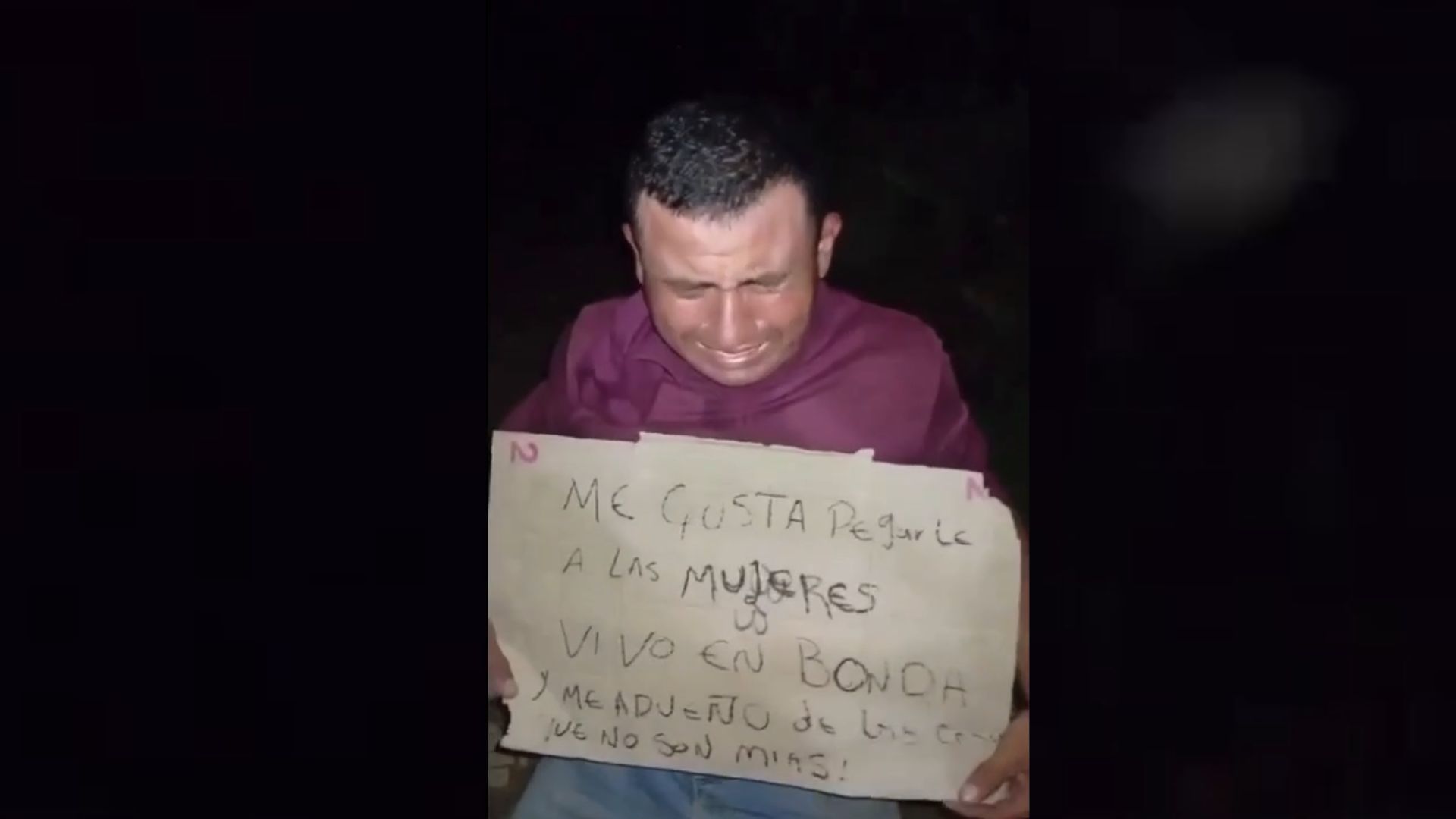 Hombre es expuesto en Santa Marta con señalamientos de agresión y robo