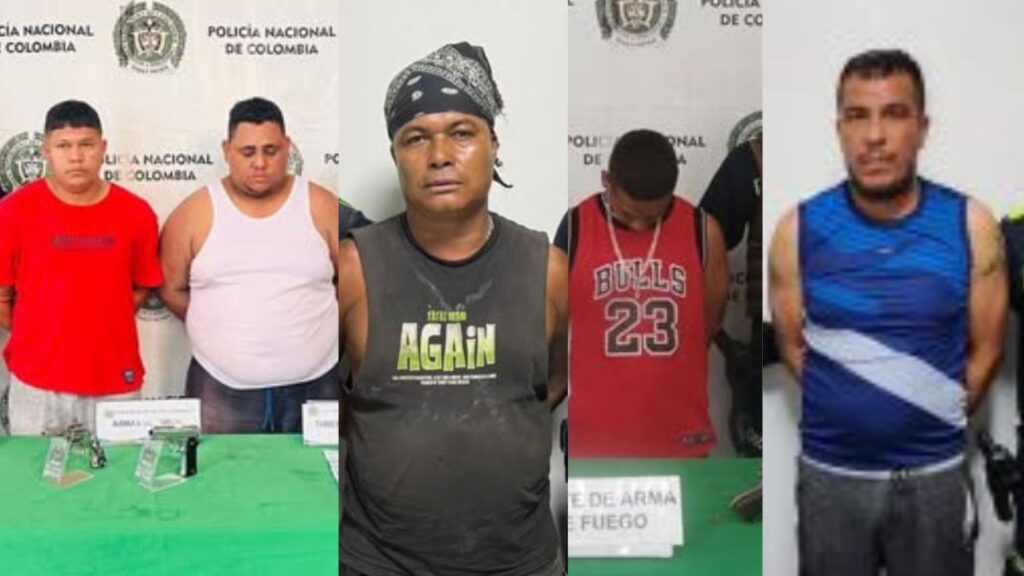 Caen cinco personas por porte y tráfico de armas en operativos en Barranquilla y Soledad