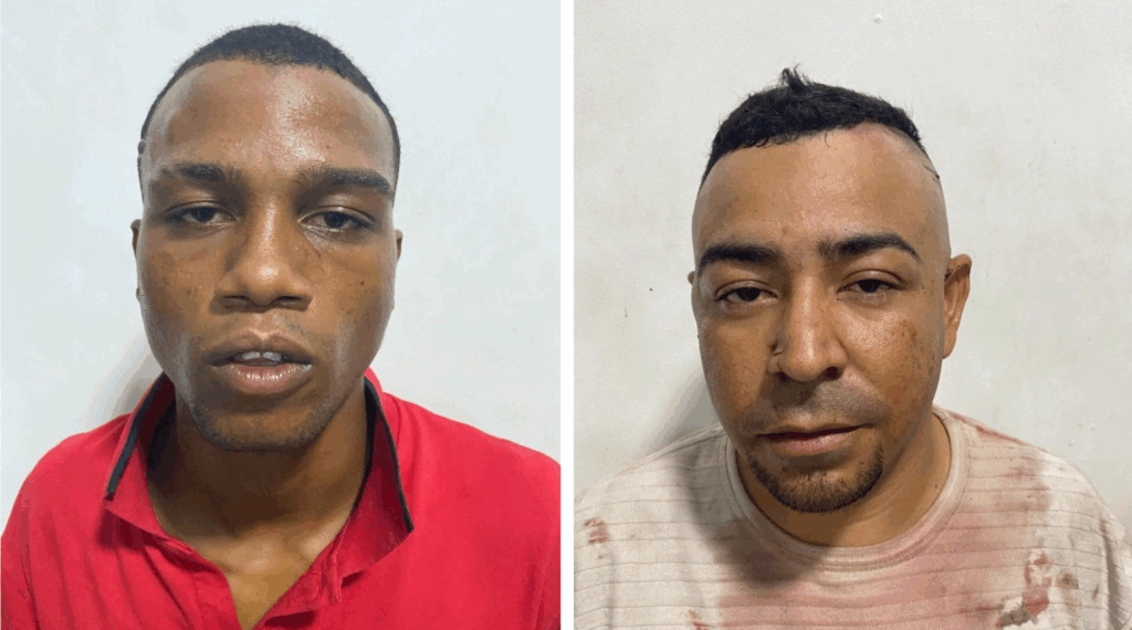 Policía captura a dos hombres que intentaron robar un carro de aplicación en Barranquilla