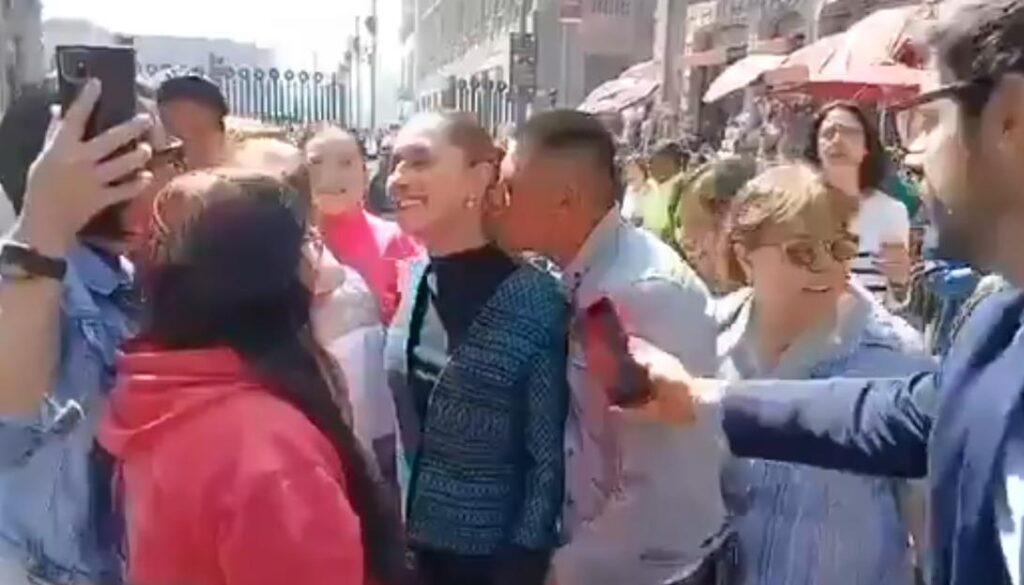 la presidente Claudia Sheinbaum