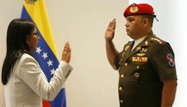 Delcy Rodríguez Guardia de Honor Venezuela