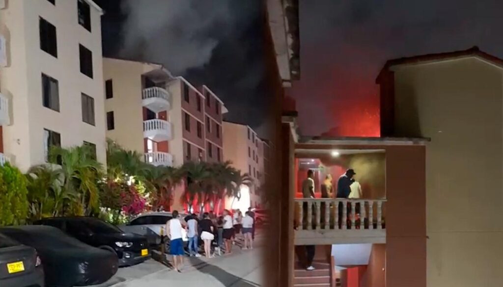 incendio en Miramar Barranquilla