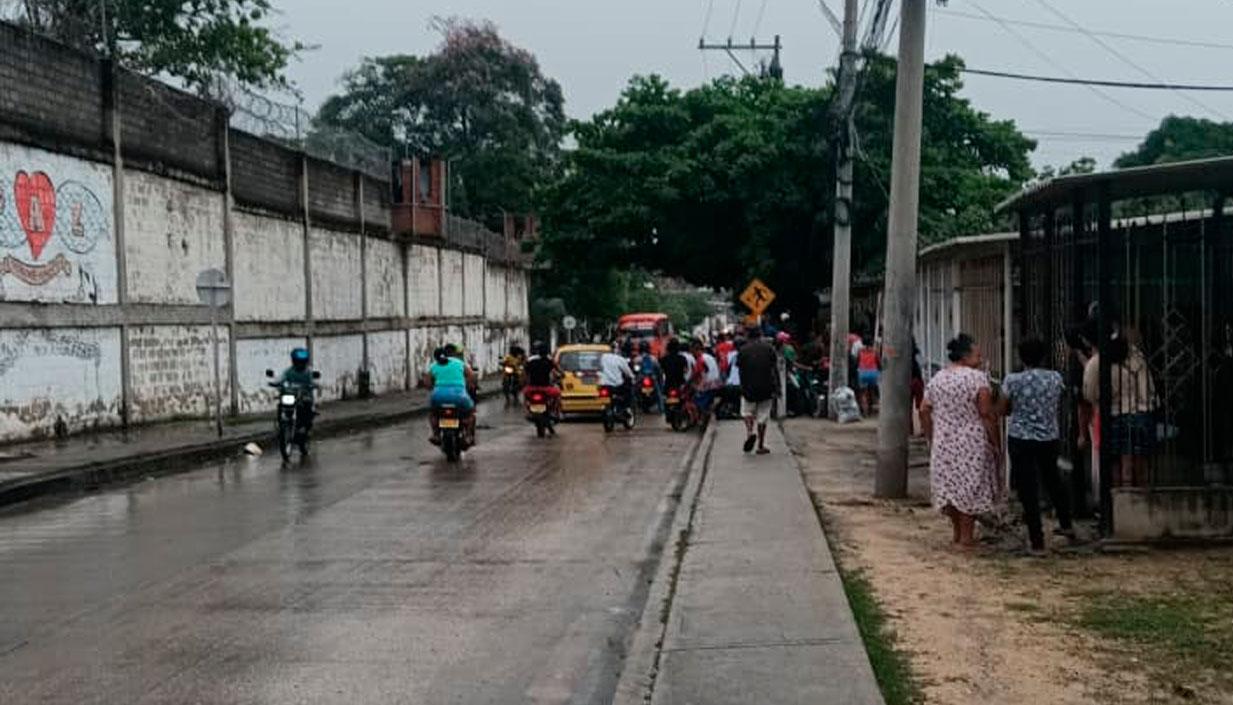 atentado Cárcel Distrital El Bosque