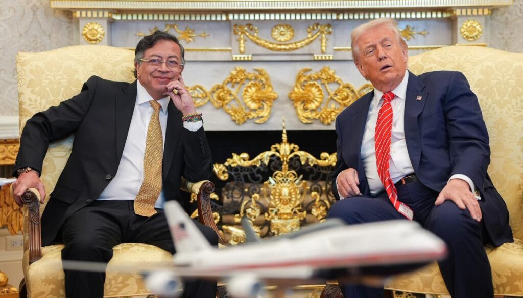 reunión Petro Trump Casa Blanca