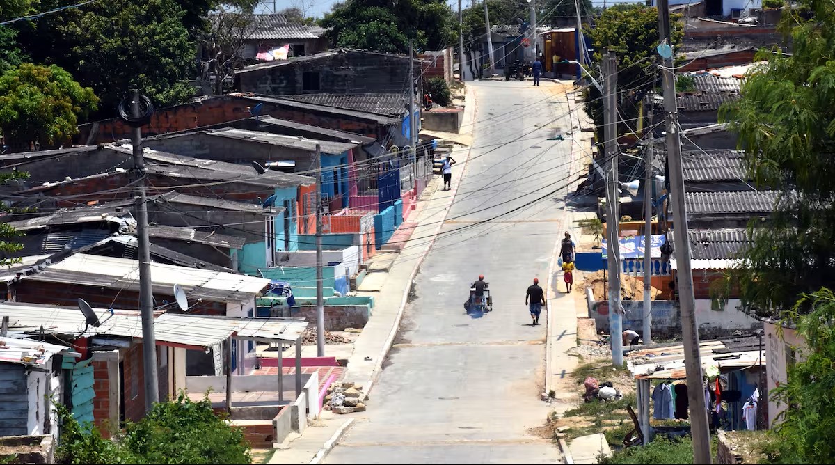 pelea entre primos en La Esmeralda Barranquilla
