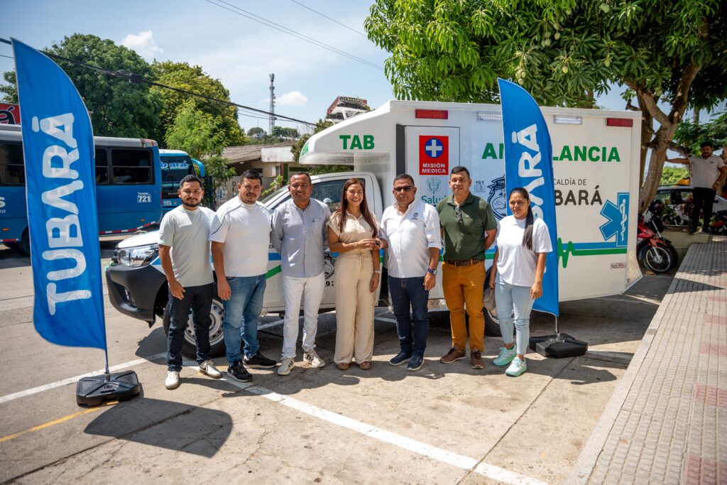 Tubará estrena ambulancia 4x4 para emergencias