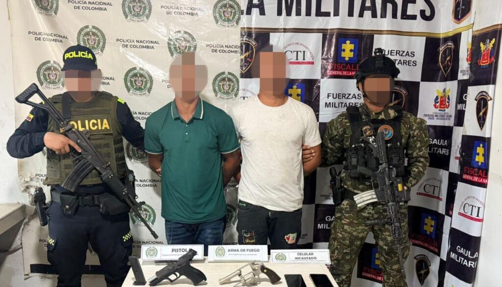 capturados Clan del Golfo Zona Bananera