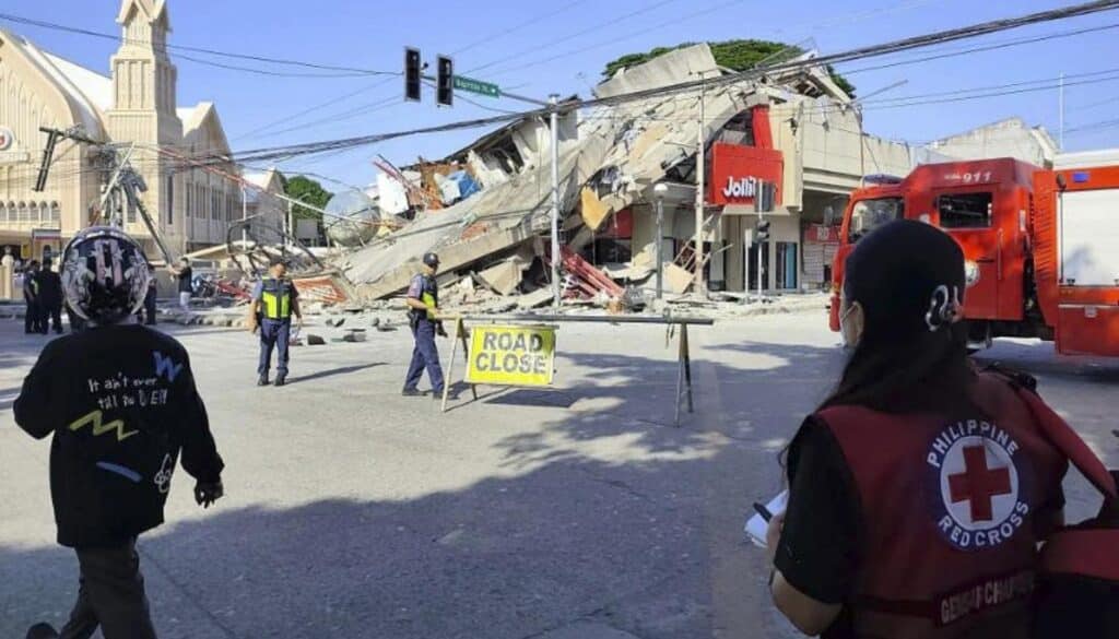terremoto en Filipinas